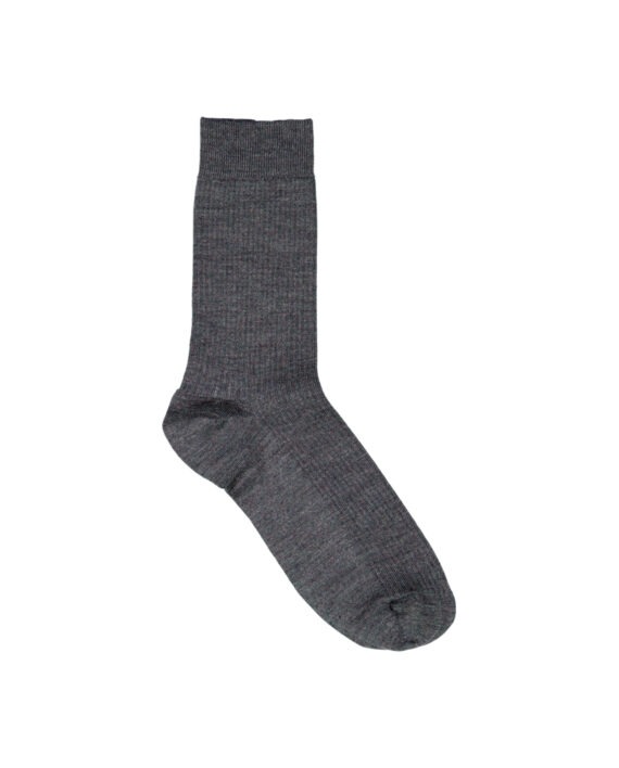 Mrs_Hosiery_Merino_Fine_Classic_Socks_Dark_Grey_LittleColumbine
