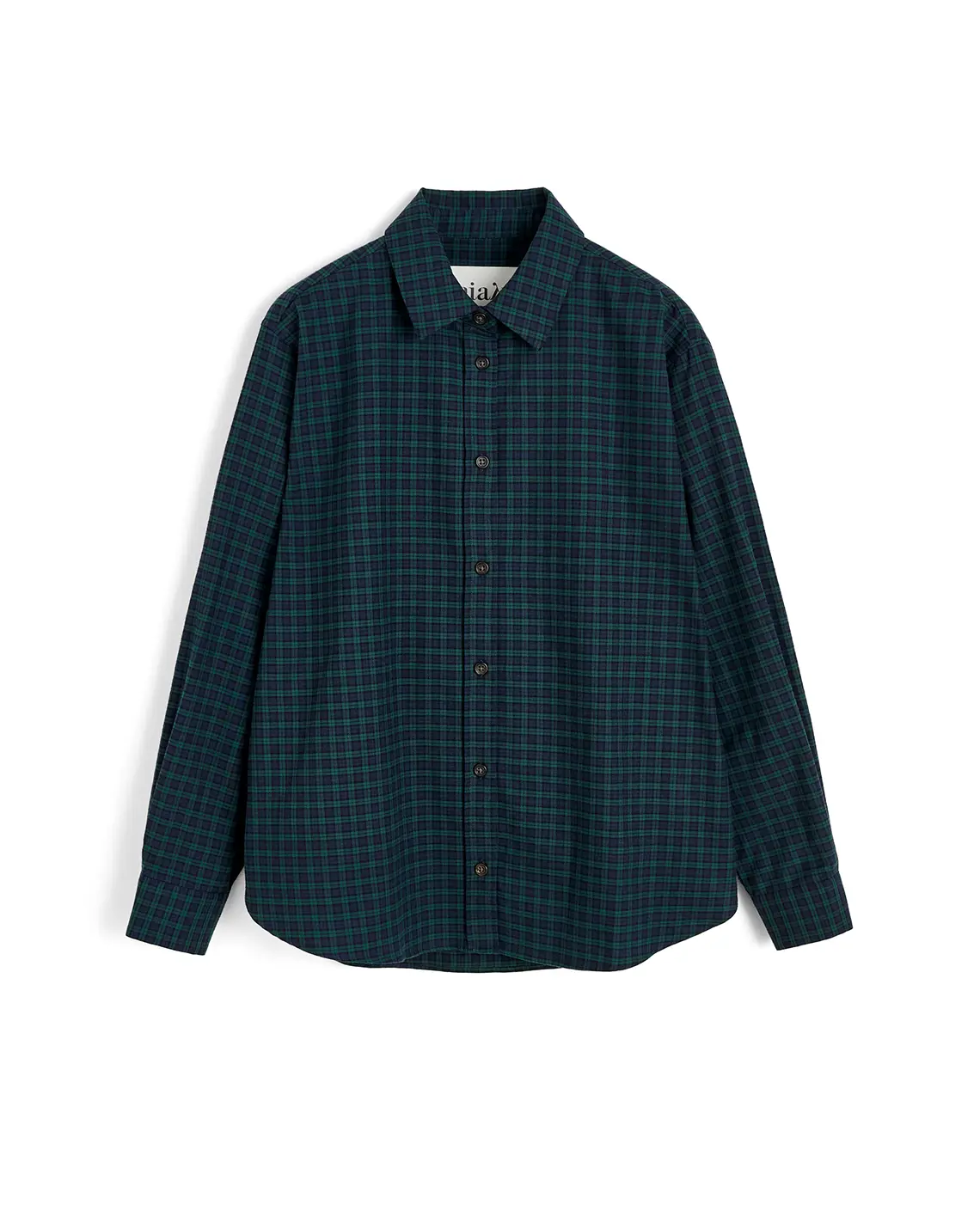Aiayu_Penny_Shirt_Check_Evergreen_LittleColumbine Aiayu_Penny_Shirt_Check_Evergreen_LittleColumbine