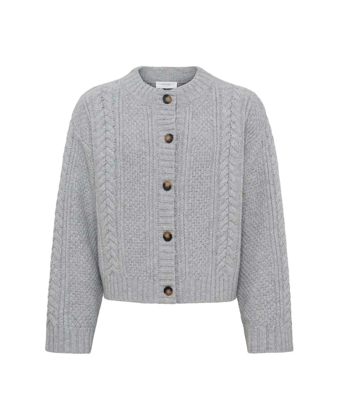 Anne-mi_Heather_Ls_Knit_Cardigan_Light_Grey_Melange_LittleColumbine