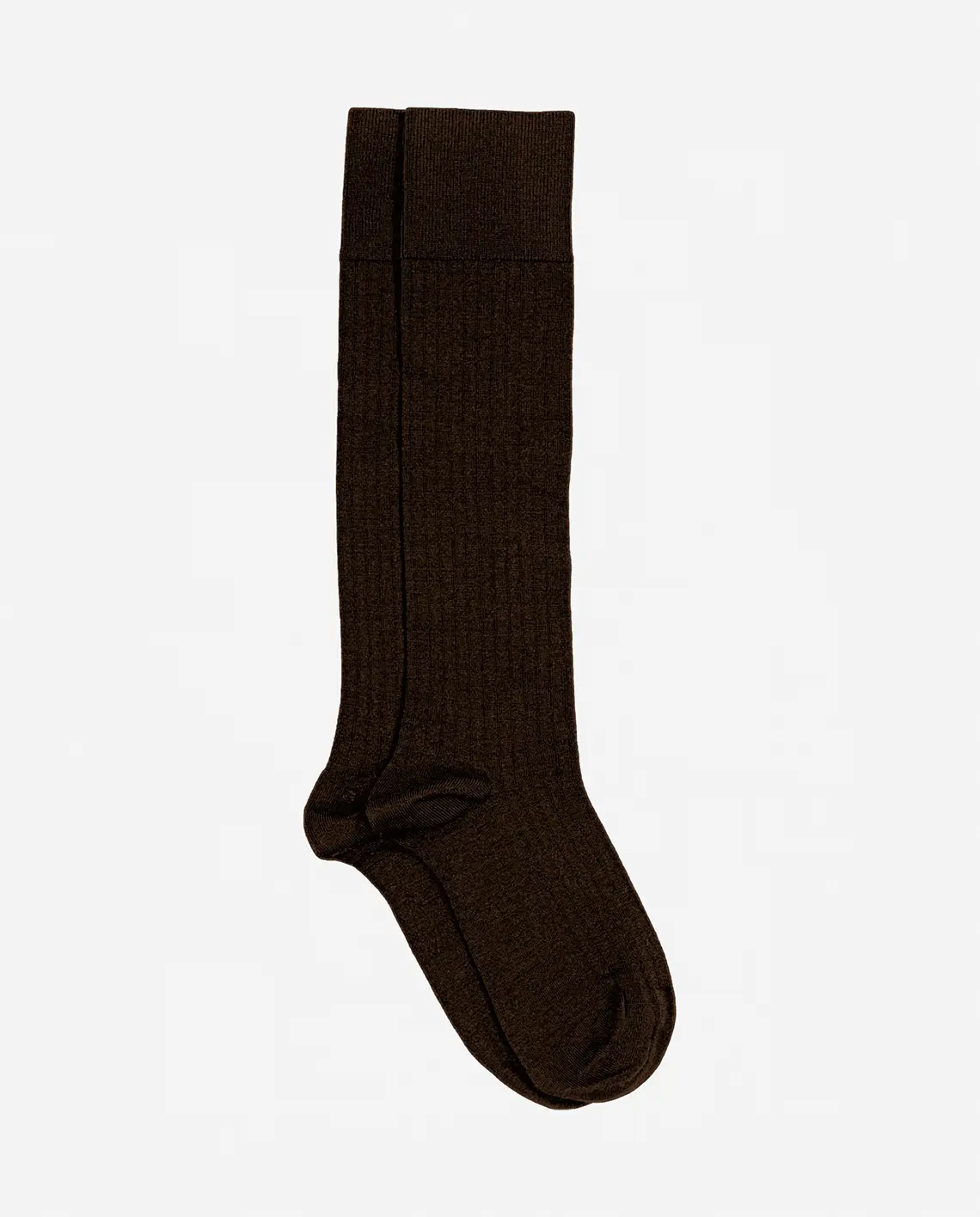MrsHosiery_Merino_Knee-High_Sock_DarkBrown_LittleColumbine MrsHosiery_Merino_Knee-High_Sock_DarkBrown_LittleColumbine