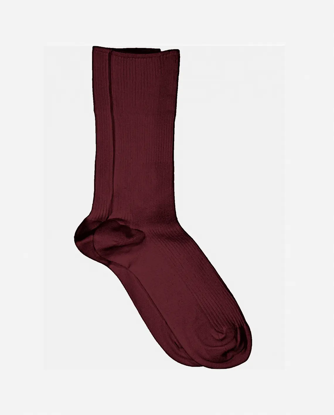 MrsHosiery_Supreme_Sock_Burgundy_LittleColumbine