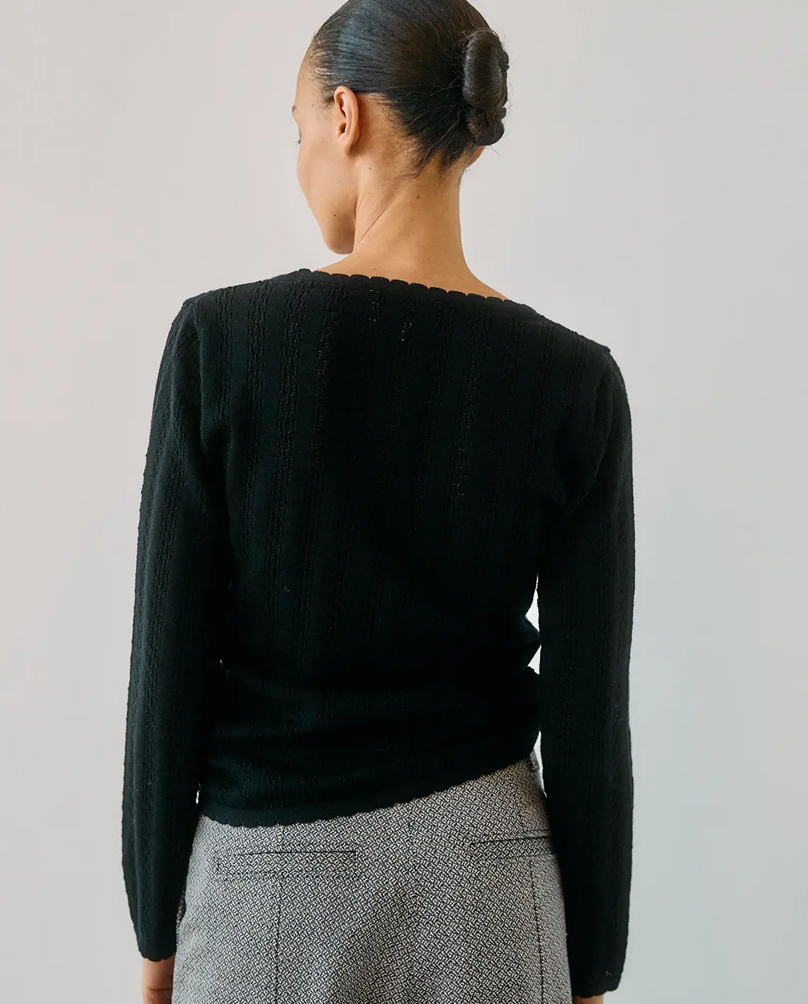 ProemParades_Nellie_Black_Ls_Blouse_Look_Back_LittleColumbine ProemParades_Nellie_Black_Ls_Blouse_Look_Back_LittleColumbine