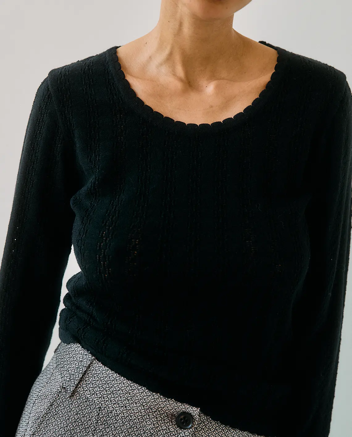 ProemParades_Nellie_Black_Ls_Blouse_Look_Details_LittleColumbine ProemParades_Nellie_Black_Ls_Blouse_Look_Details_LittleColumbine