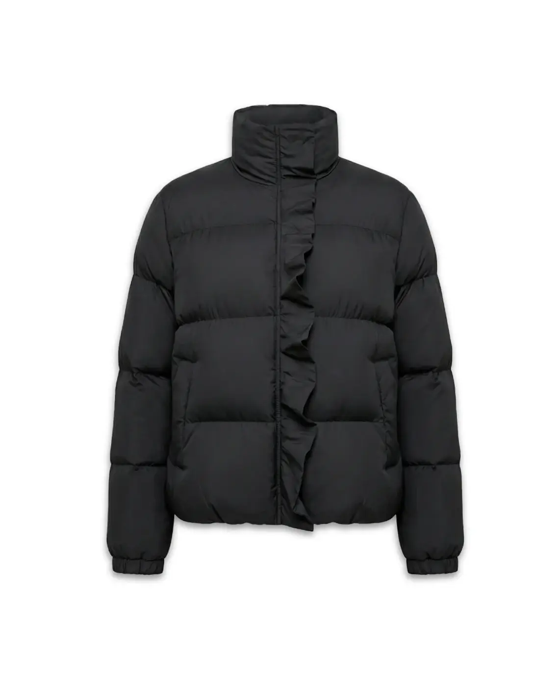 OperaSport_AmbraShortPufferJacket_Black_LittleColumbine