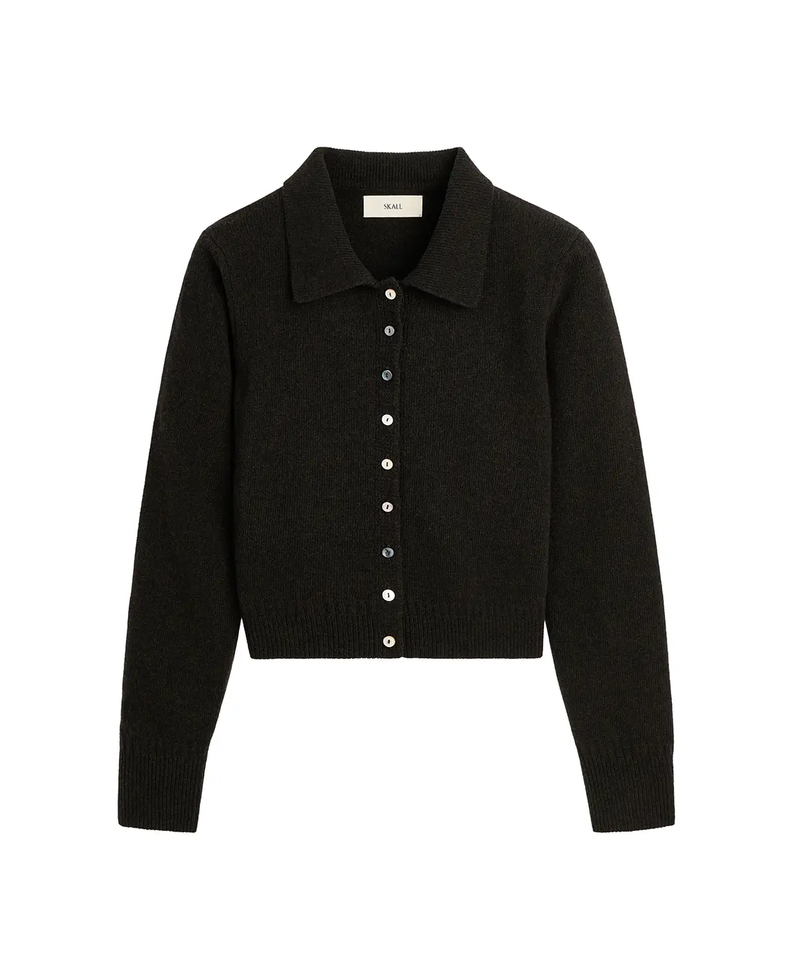 Skall_Paulina_Cardigan_DarkBrown_LittleColumbine