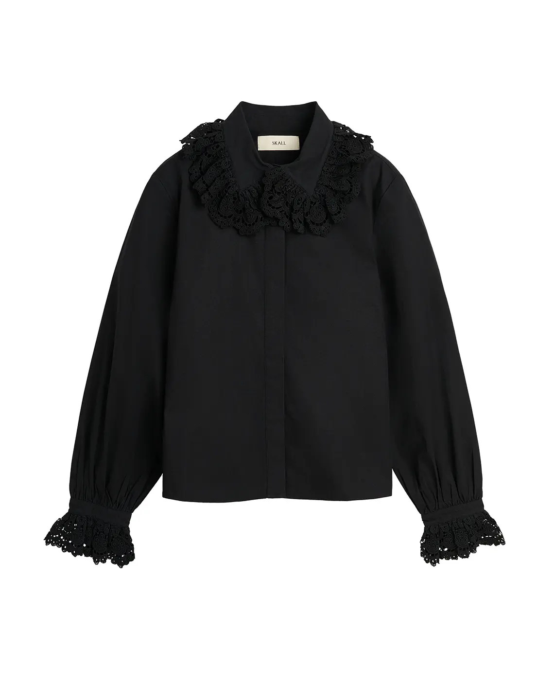 Skall_Vinnie_Shirt_Black_LittleColumbine